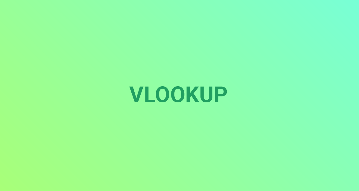 Vlookup Explained